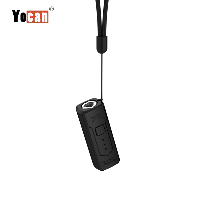 A Yocan Kodo Battery with a cord attached to it has been modified by adding the keyword "corded".