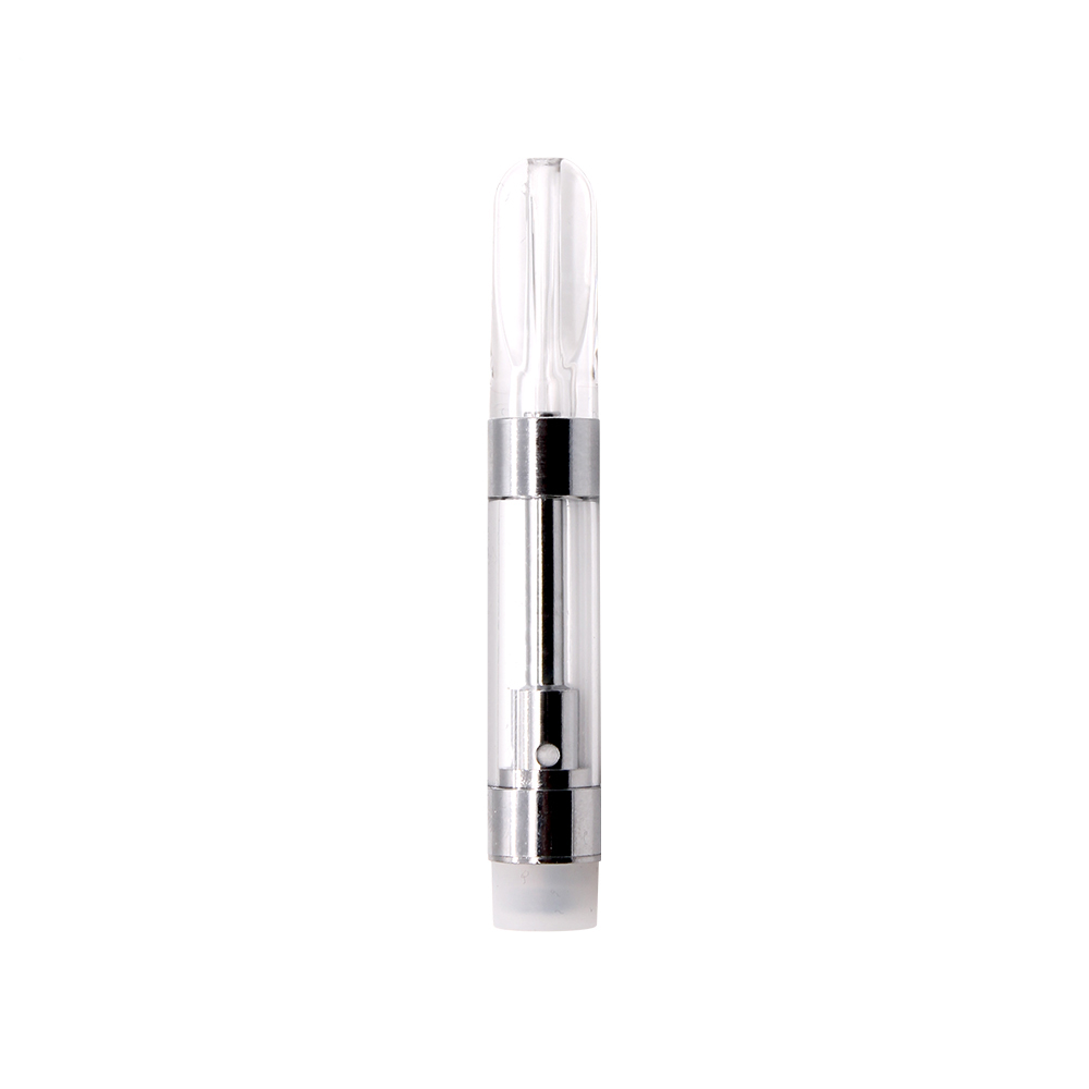 A V10 - PCTG Flat Tip -1ml bottle with a flat tip on a white background.