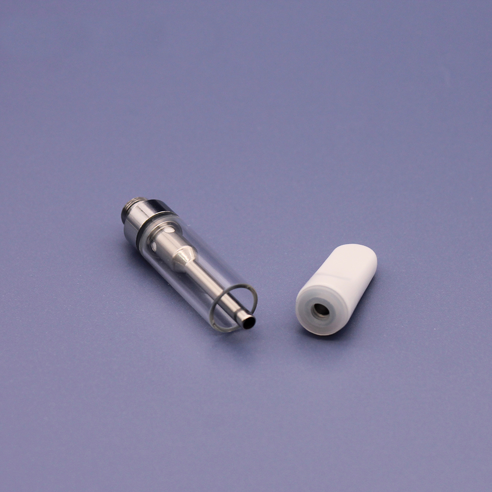 A white plastic tube with a V4-SS - White Tip -1ml.