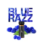 A bottle of Blue Razz Terpenes (1ml) with blueberries.
